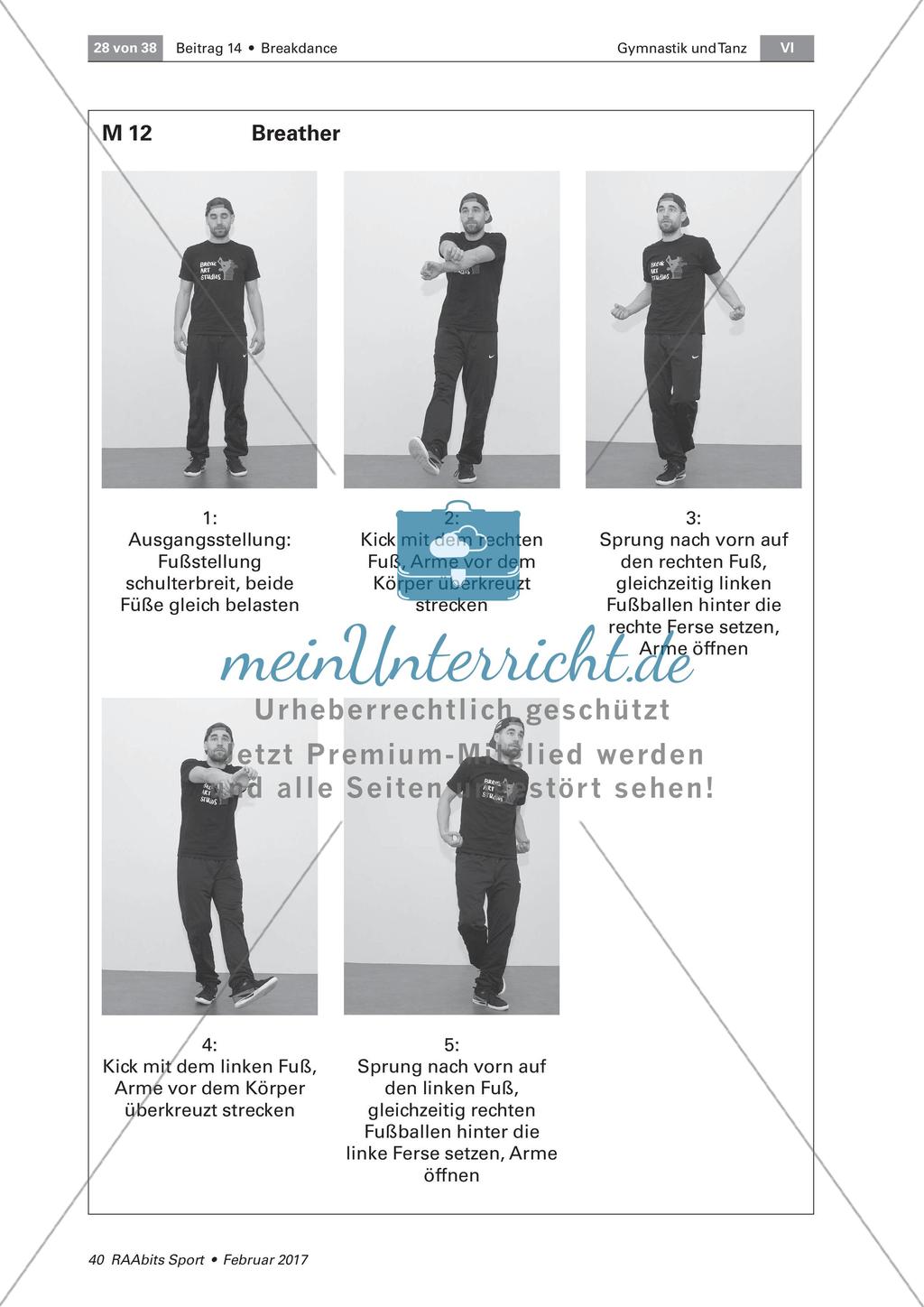 Weiterführende Techniken zum Breakdance Preview 1