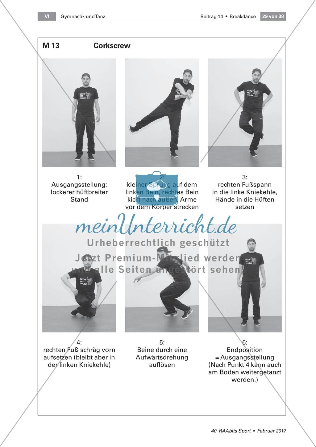 Weiterführende Techniken zum Breakdance Preview 2