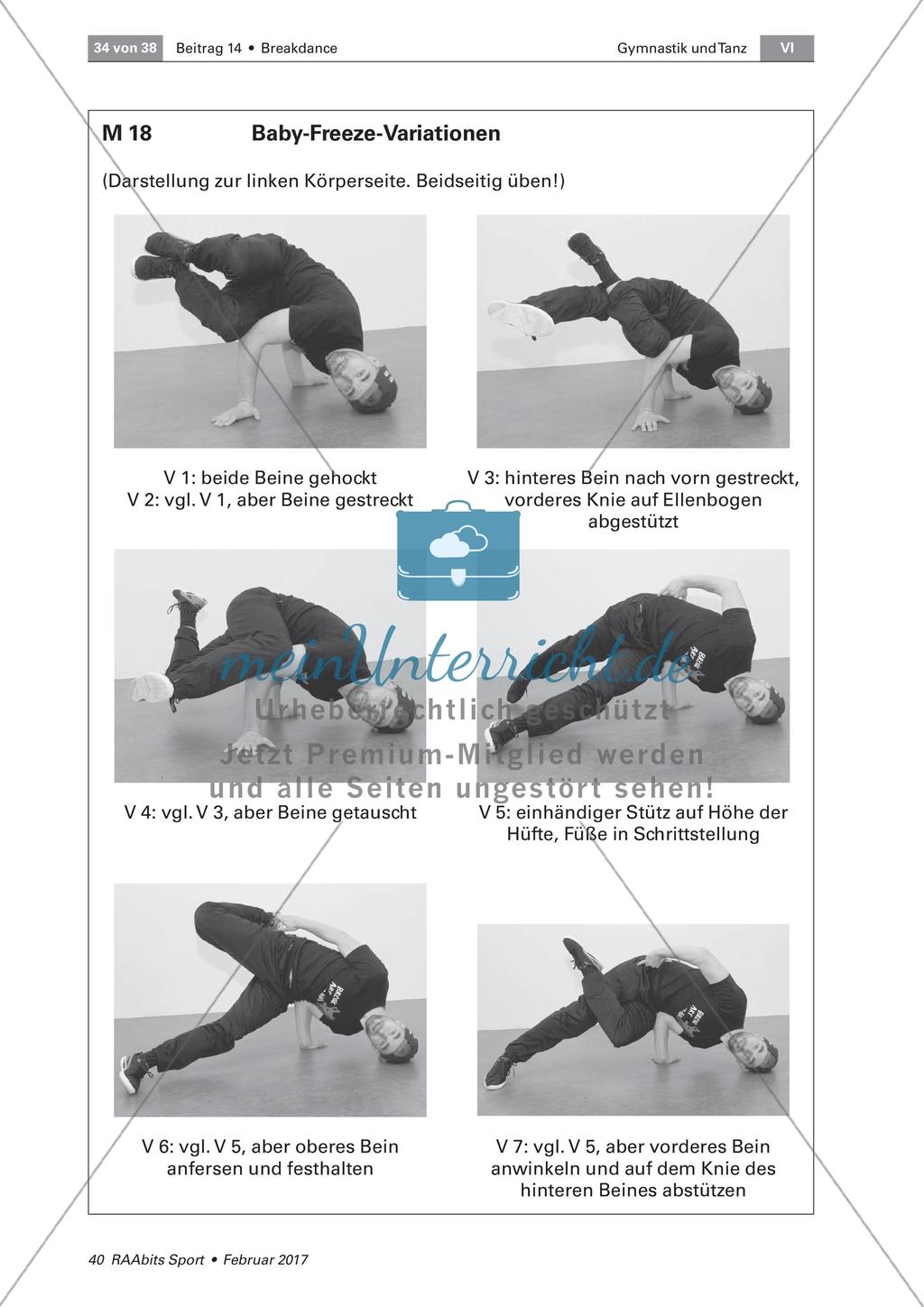 Weiterführende Techniken zum Breakdance Preview 7