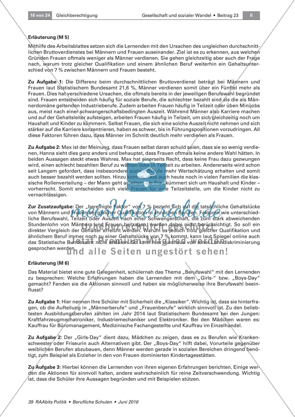 Chancengleichheit in Beruf und Schule Preview 3