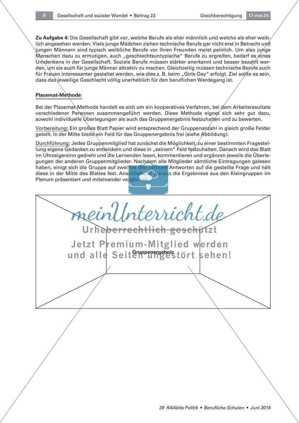 Chancengleichheit in Beruf und Schule Preview 4