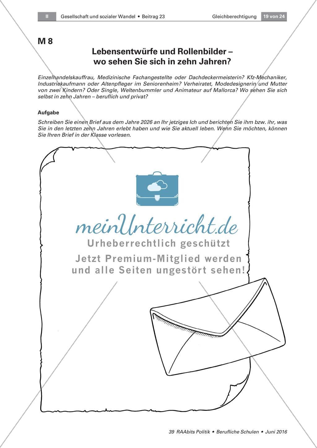 Chancengleichheit in Beruf und Schule Preview 6