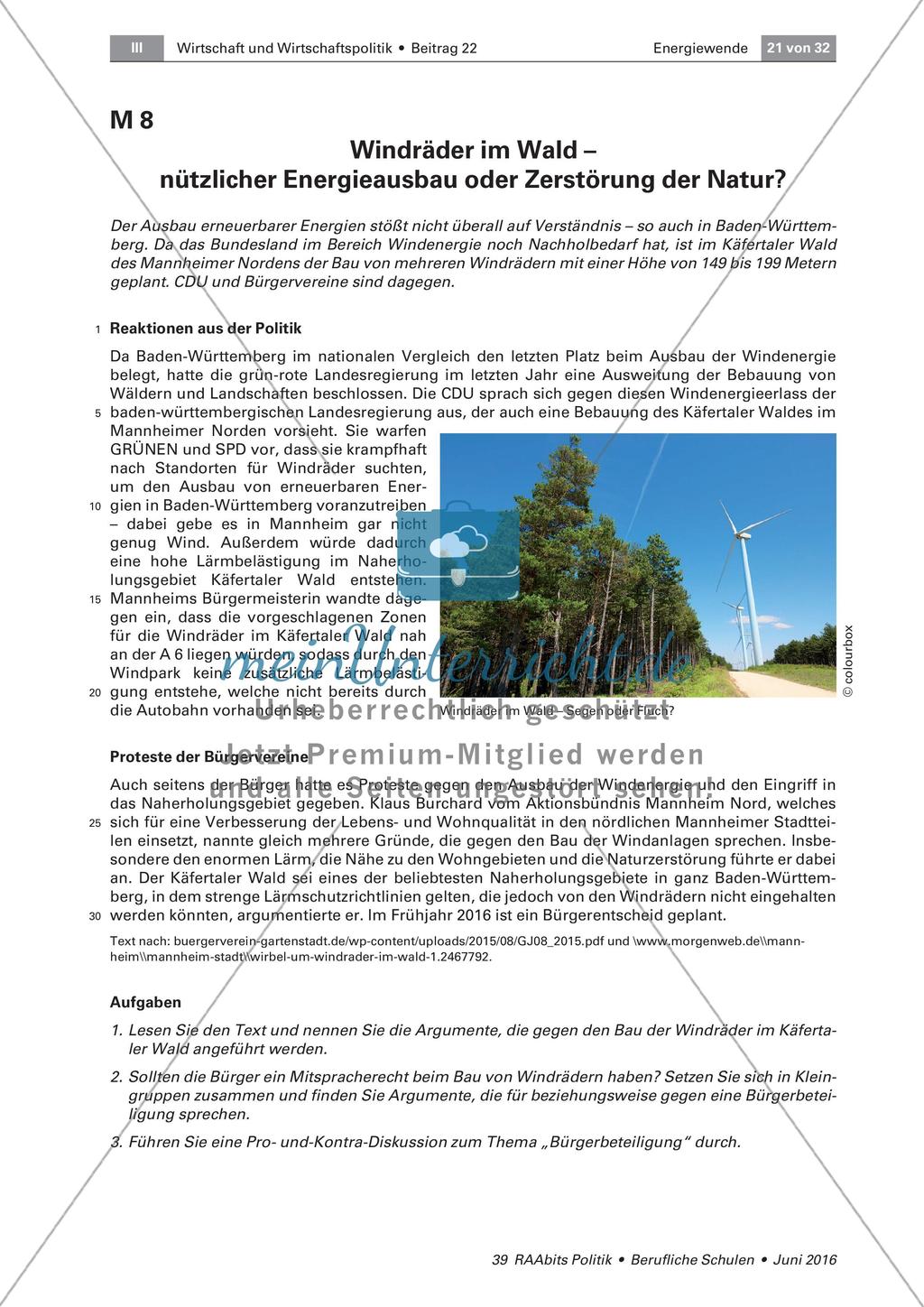 Folgen der Energiewende und Maßnahmen für eine erfolgreiche Umsetzung Preview 1