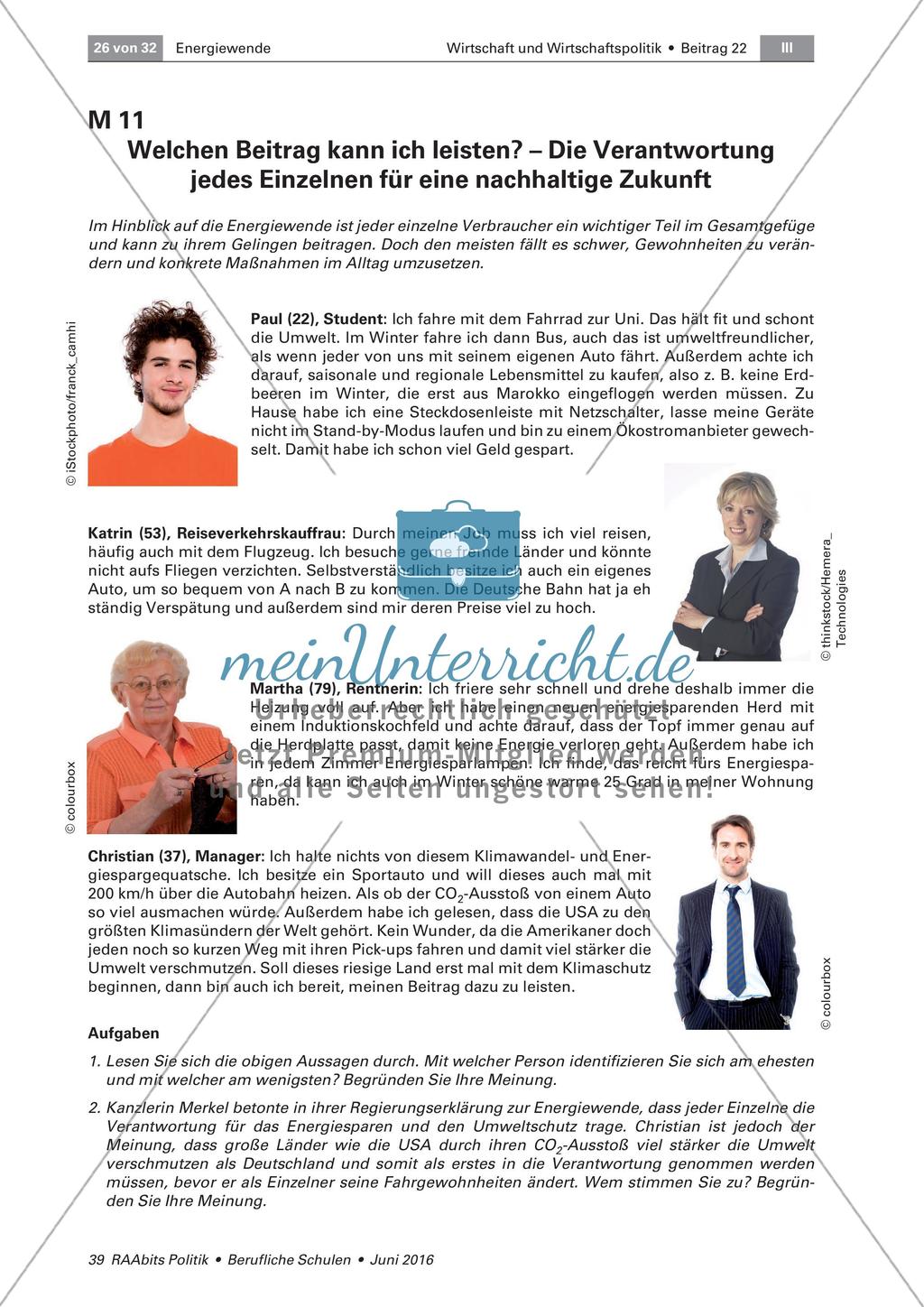 Folgen der Energiewende und Maßnahmen für eine erfolgreiche Umsetzung Preview 6
