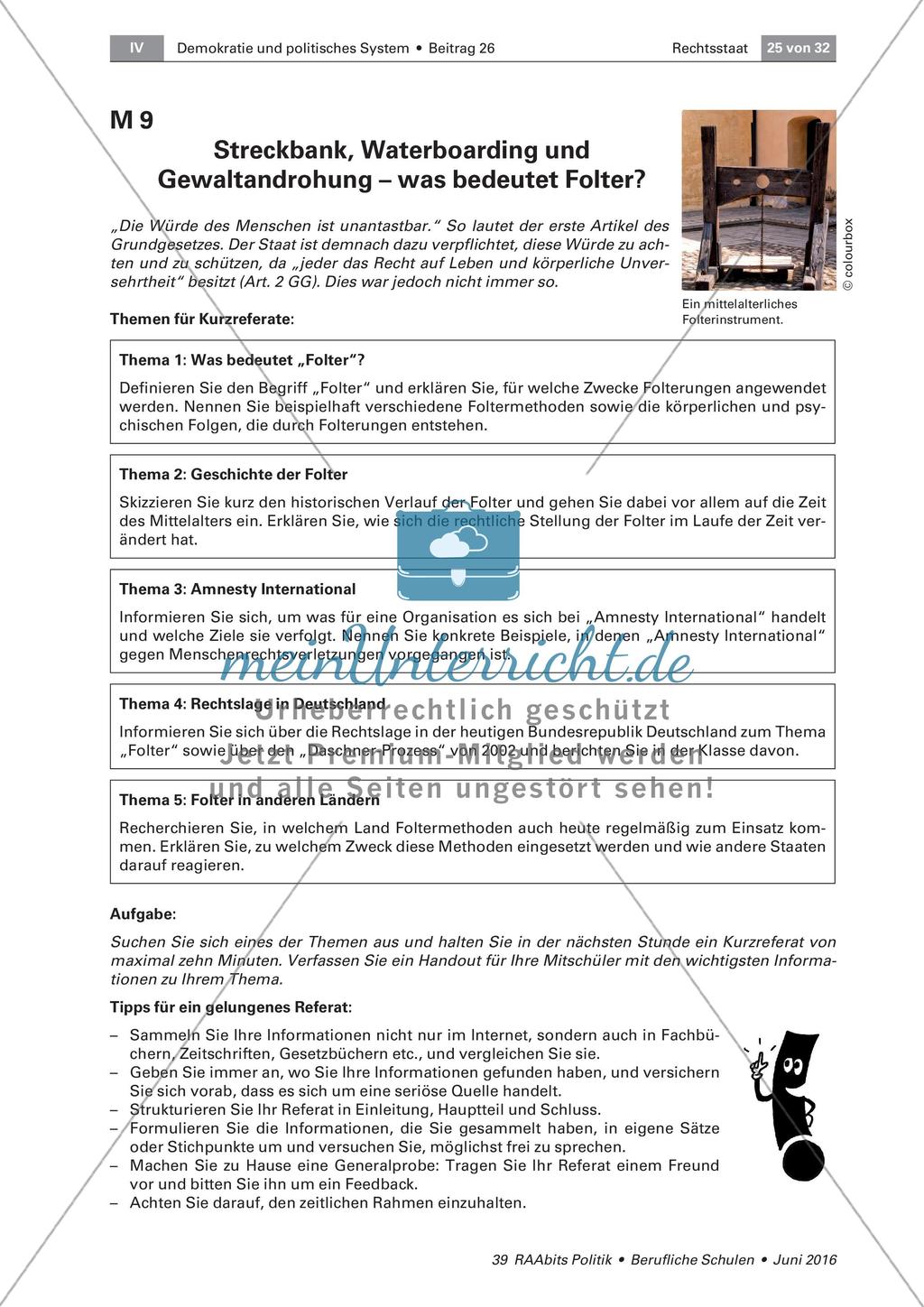 Folter im Rechtsstaat? Preview 1