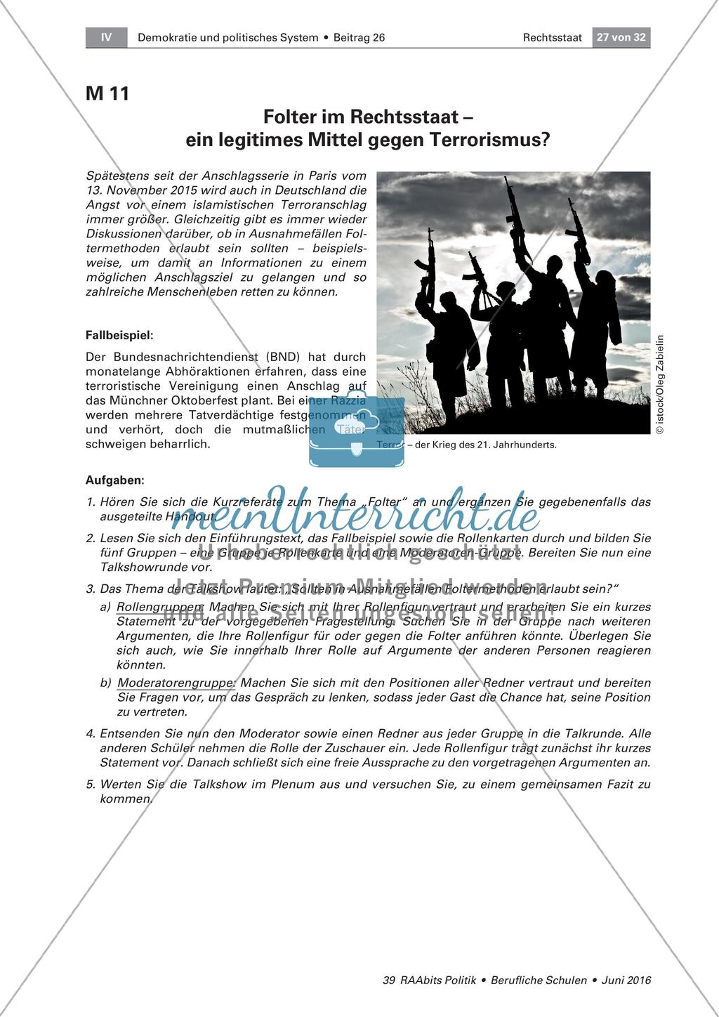 Folter im Rechtsstaat? Preview 3