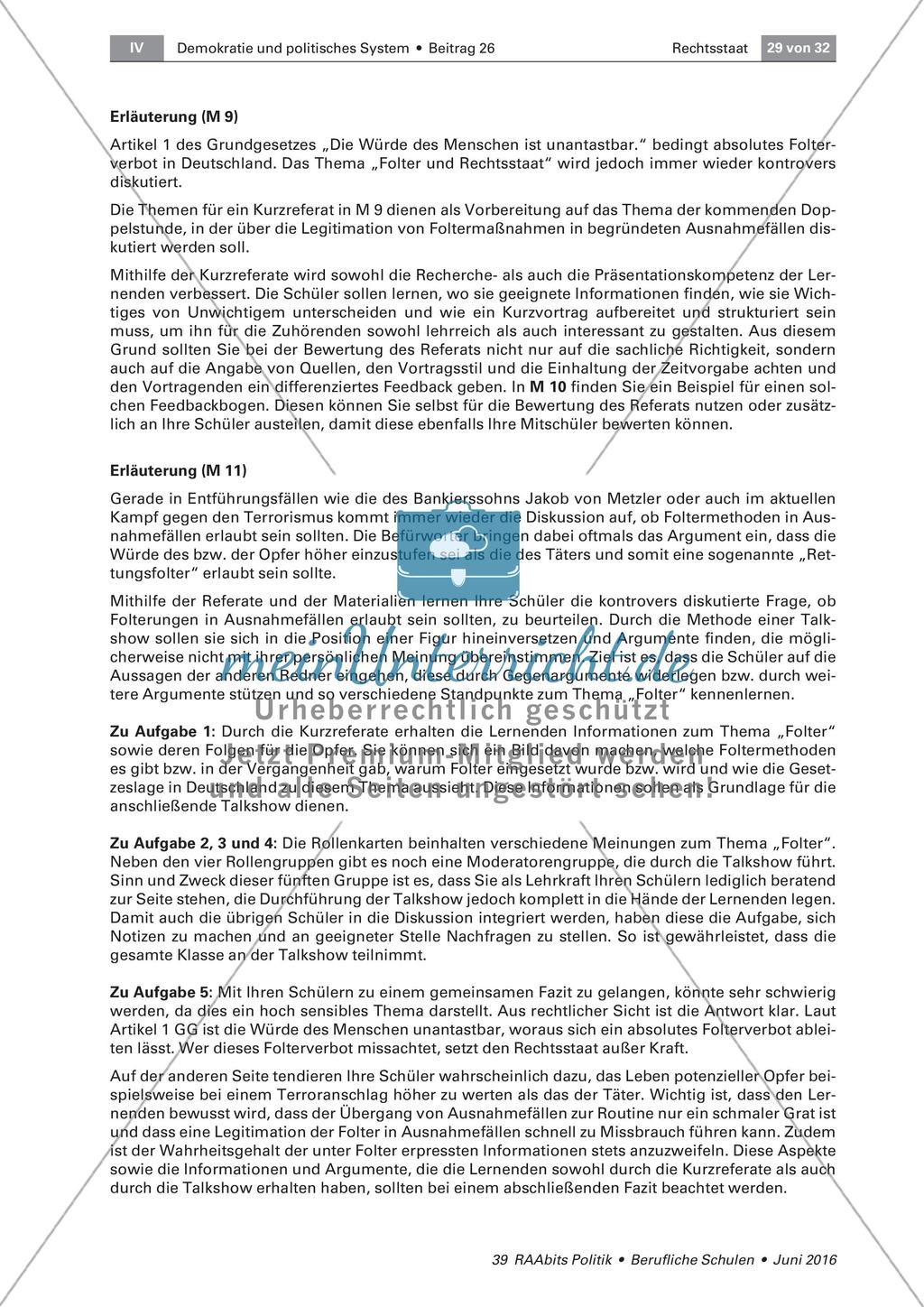 Folter im Rechtsstaat? Preview 5