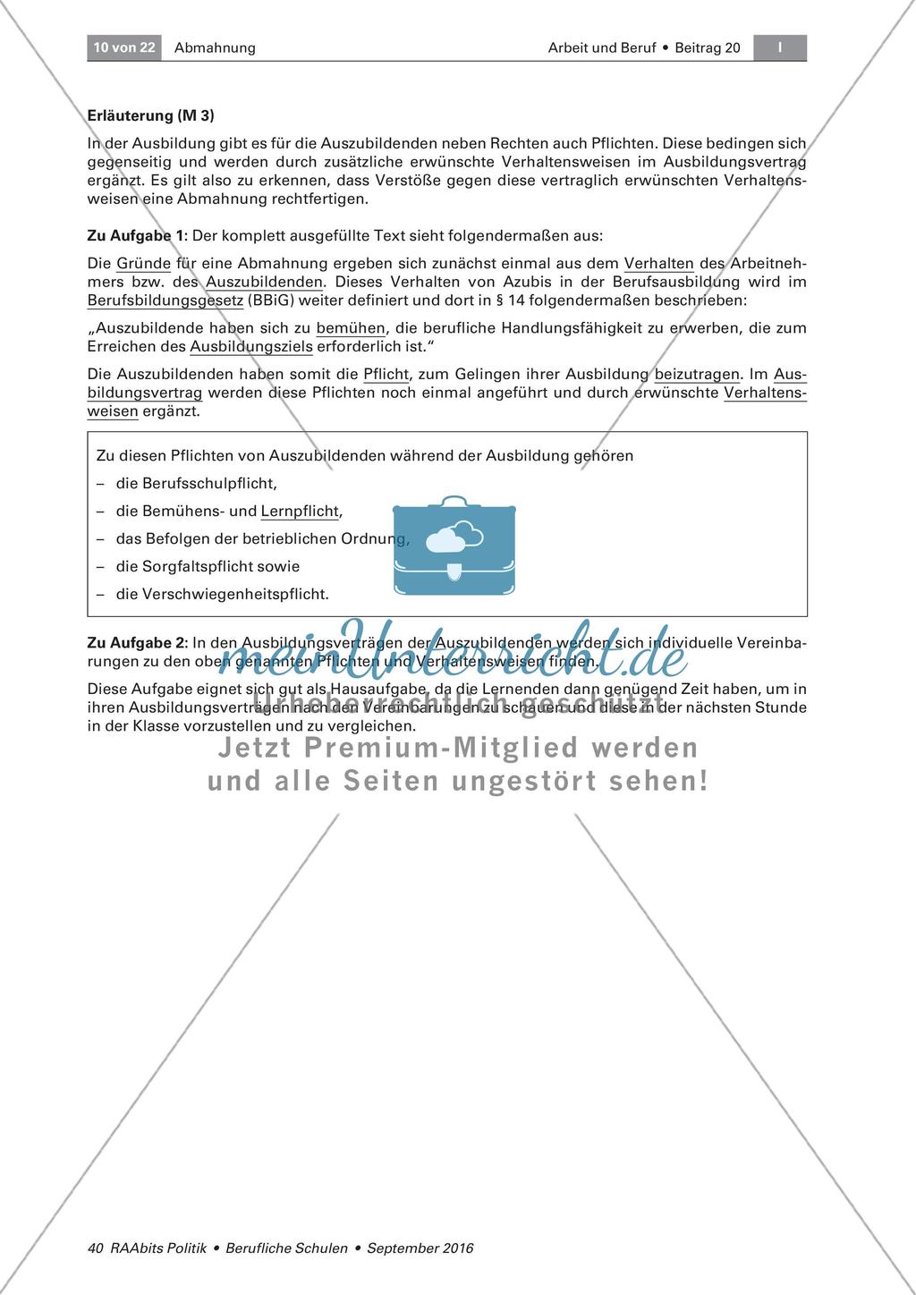Grundlegendes zu Abmahnungen Preview 5
