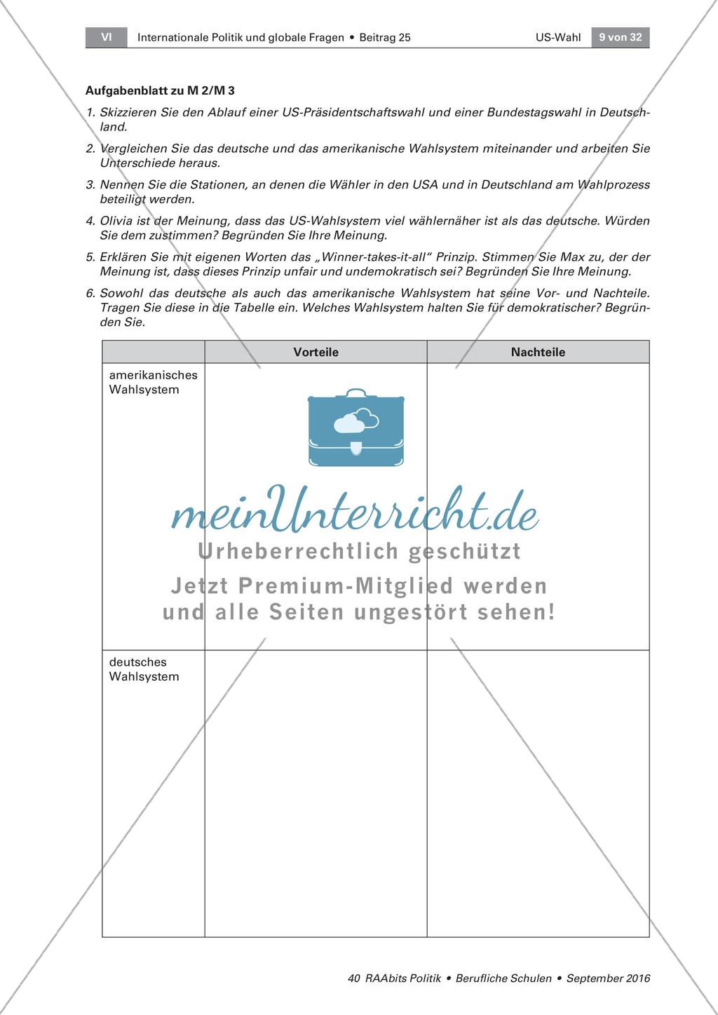 Das Wahlsystem der USA Preview 4