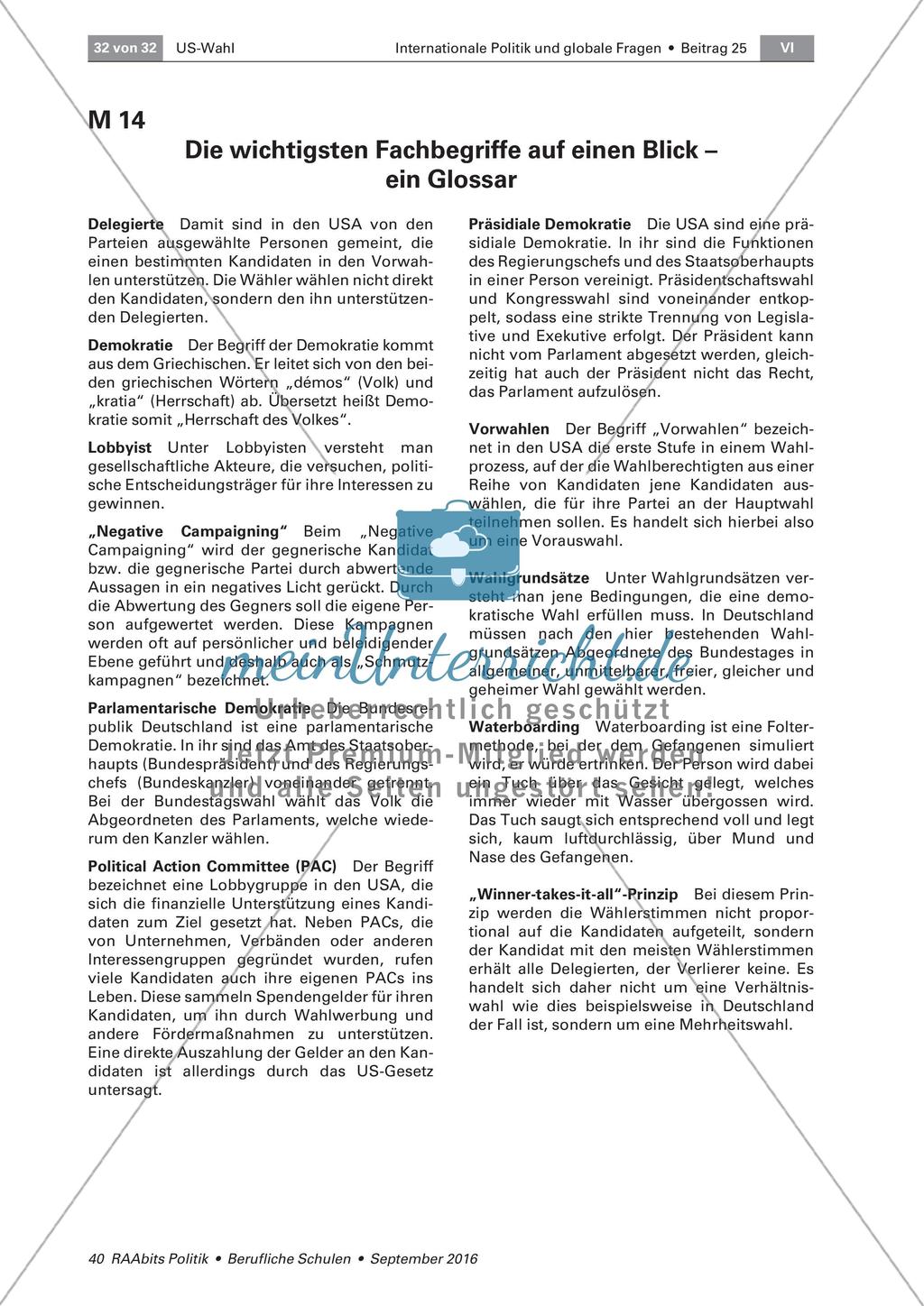 Glossar zum Thema