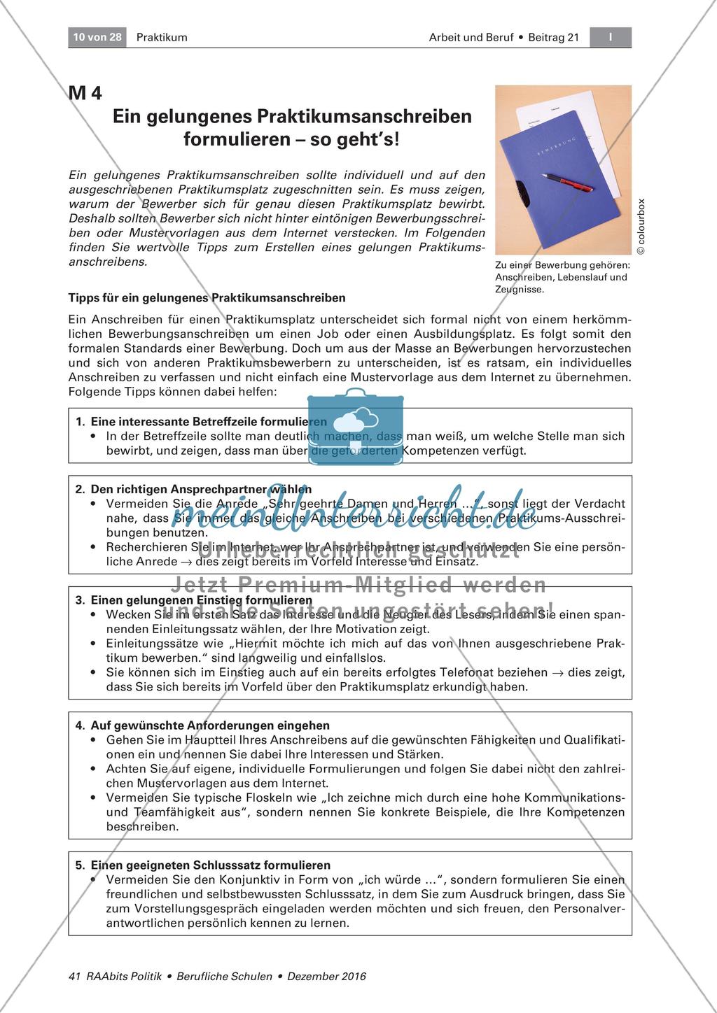 Vor dem Praktikum Preview 5