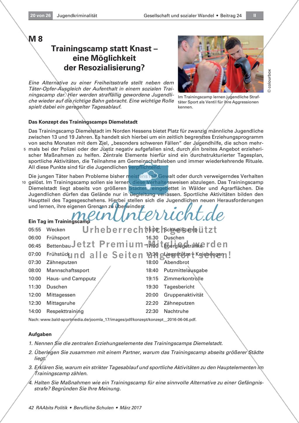 Möglichkeiten zur Resozialisierung Preview 3