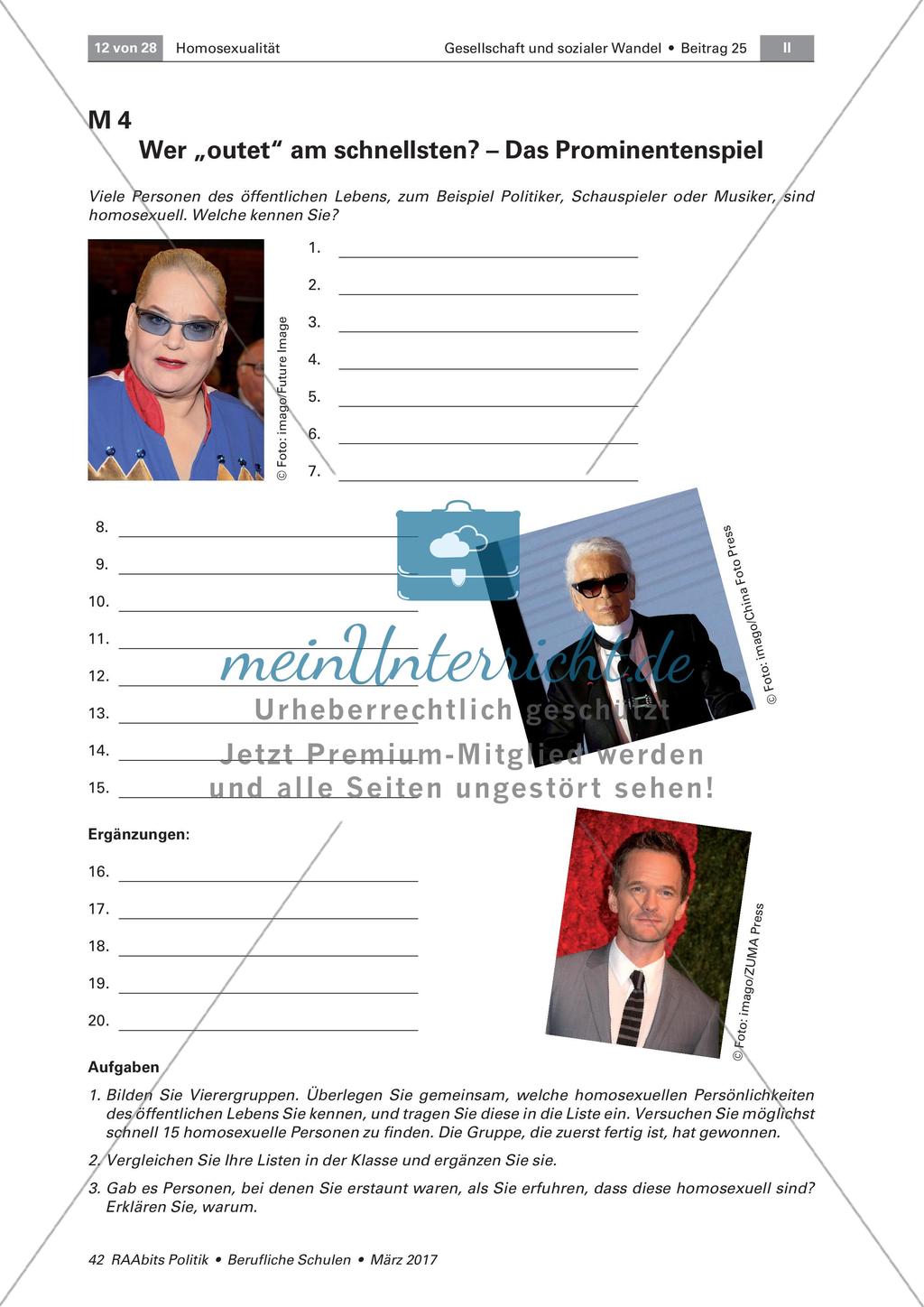 Homosexualität als Teil der Gesellschaft Preview 6