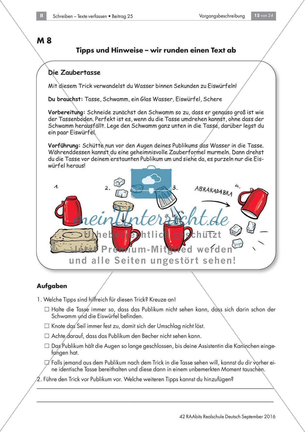 Erstellung einer Vorgangsbeschreibung Preview 4