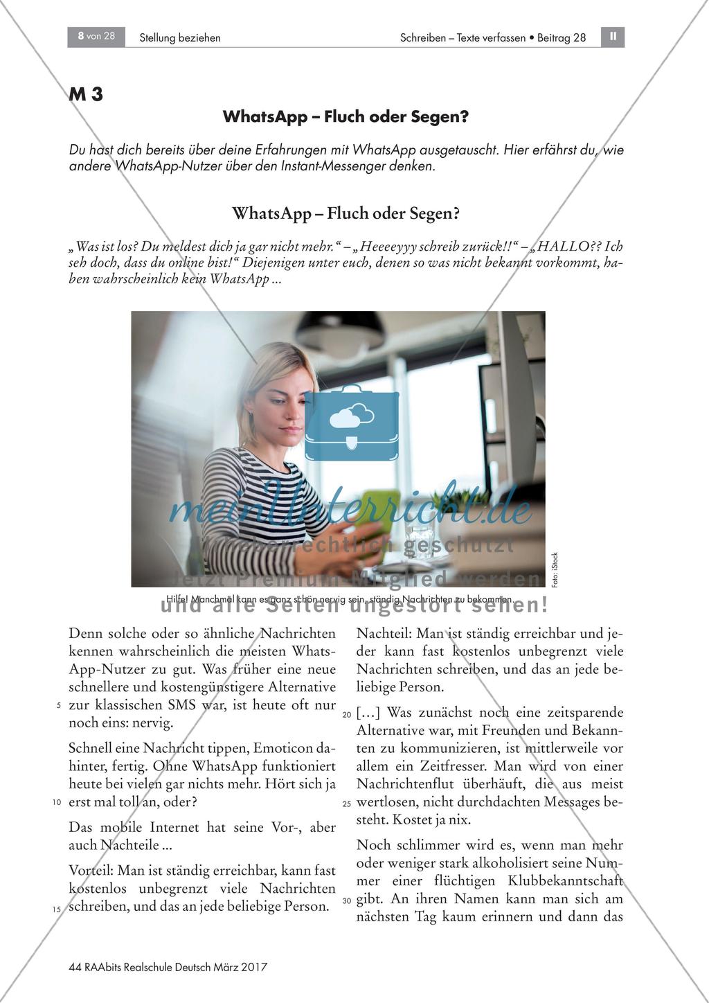 WhatsApp: Fluch oder Segen? Preview 1