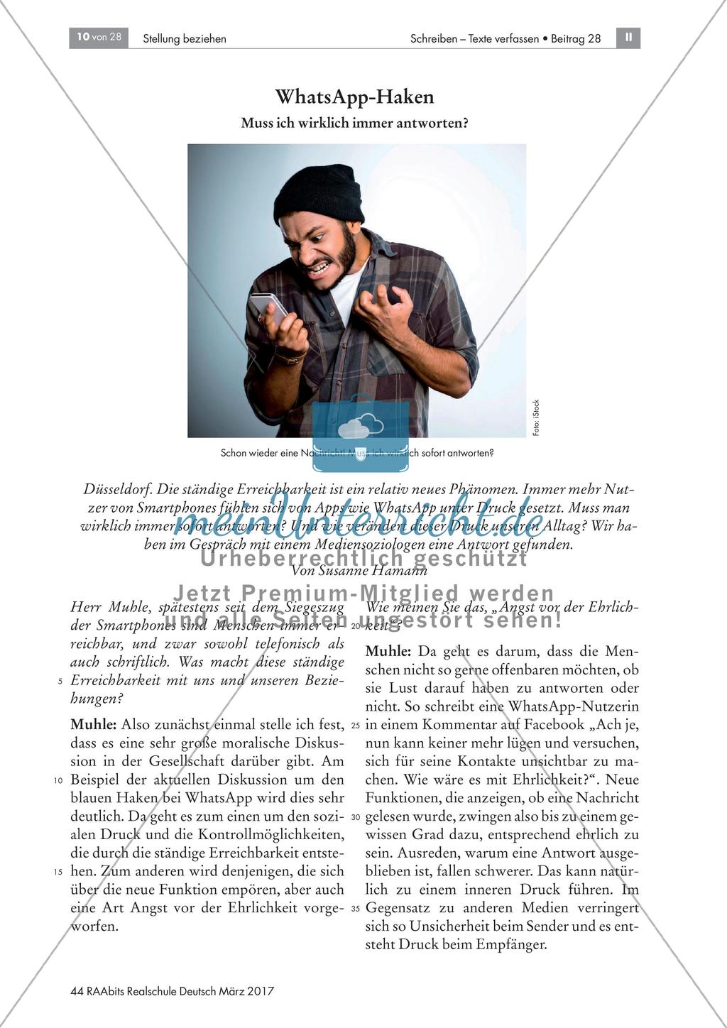 WhatsApp: Fluch oder Segen? Preview 3