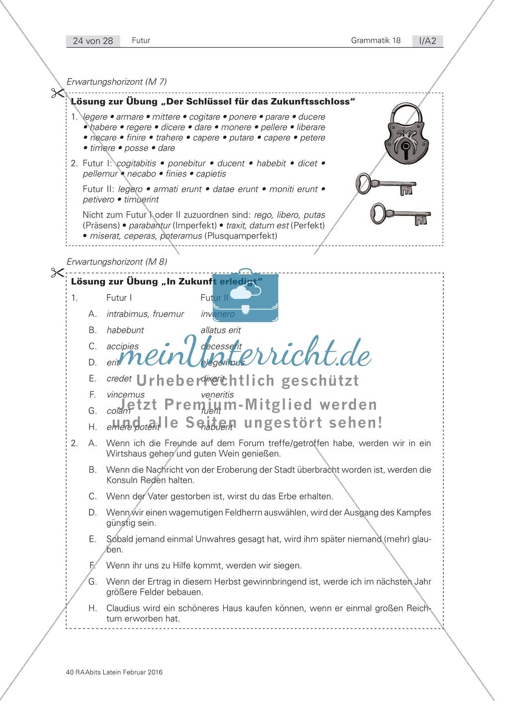 Wiederholung des Futurs Preview 6