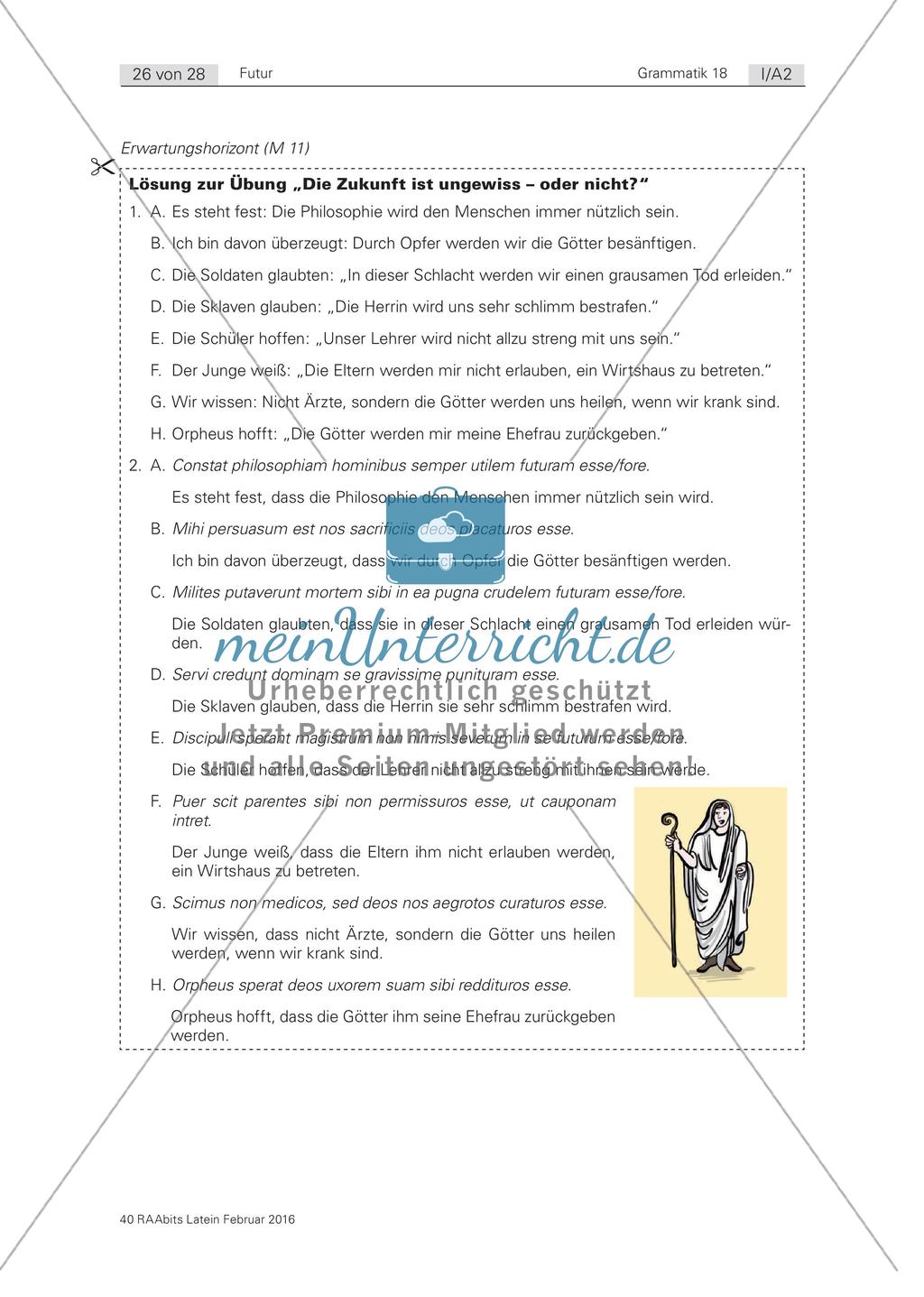Wiederholung des Futurs Preview 8