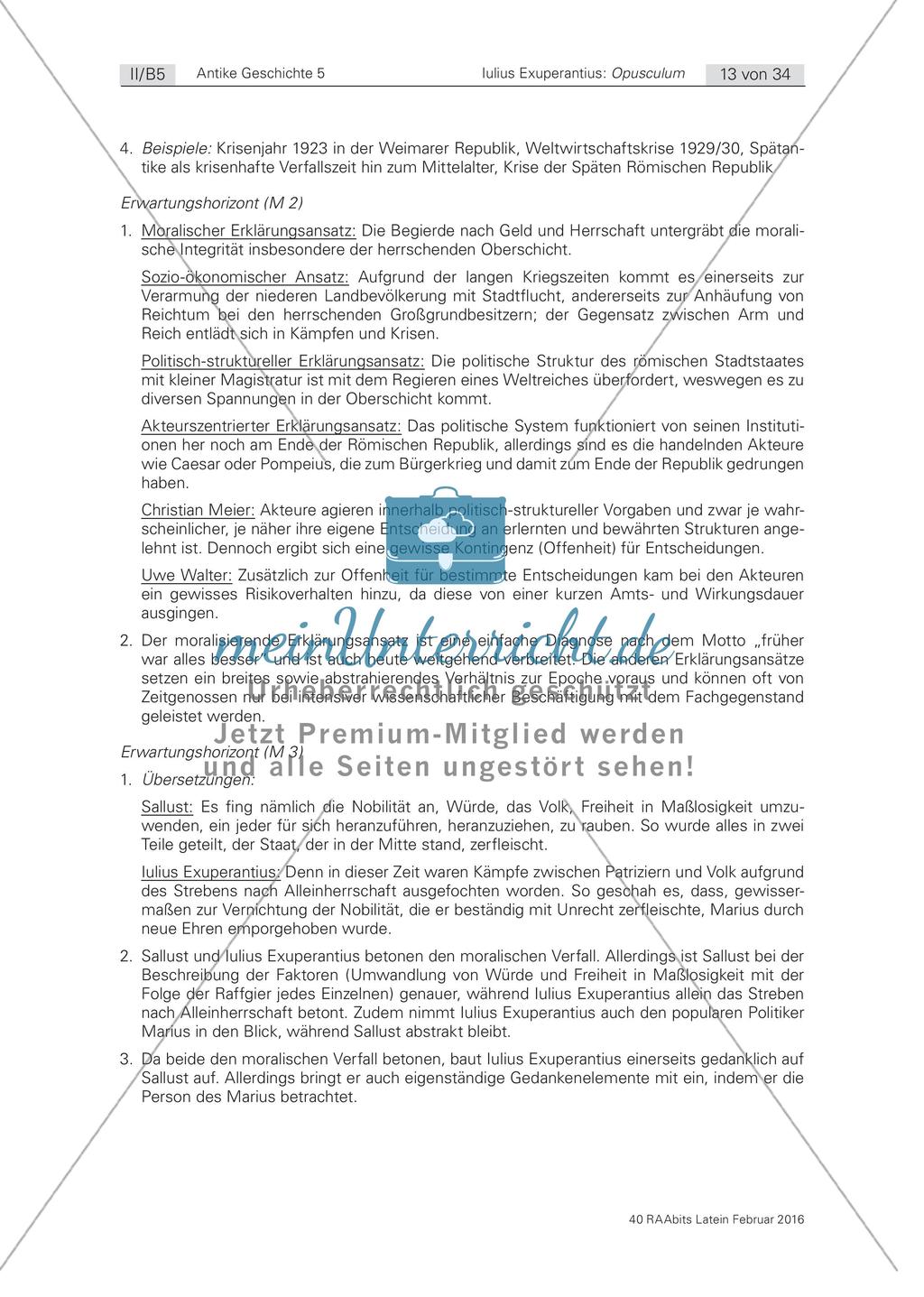 Krisenwahrnehmung und -phänomene der Späten Römischen Republik Preview 6