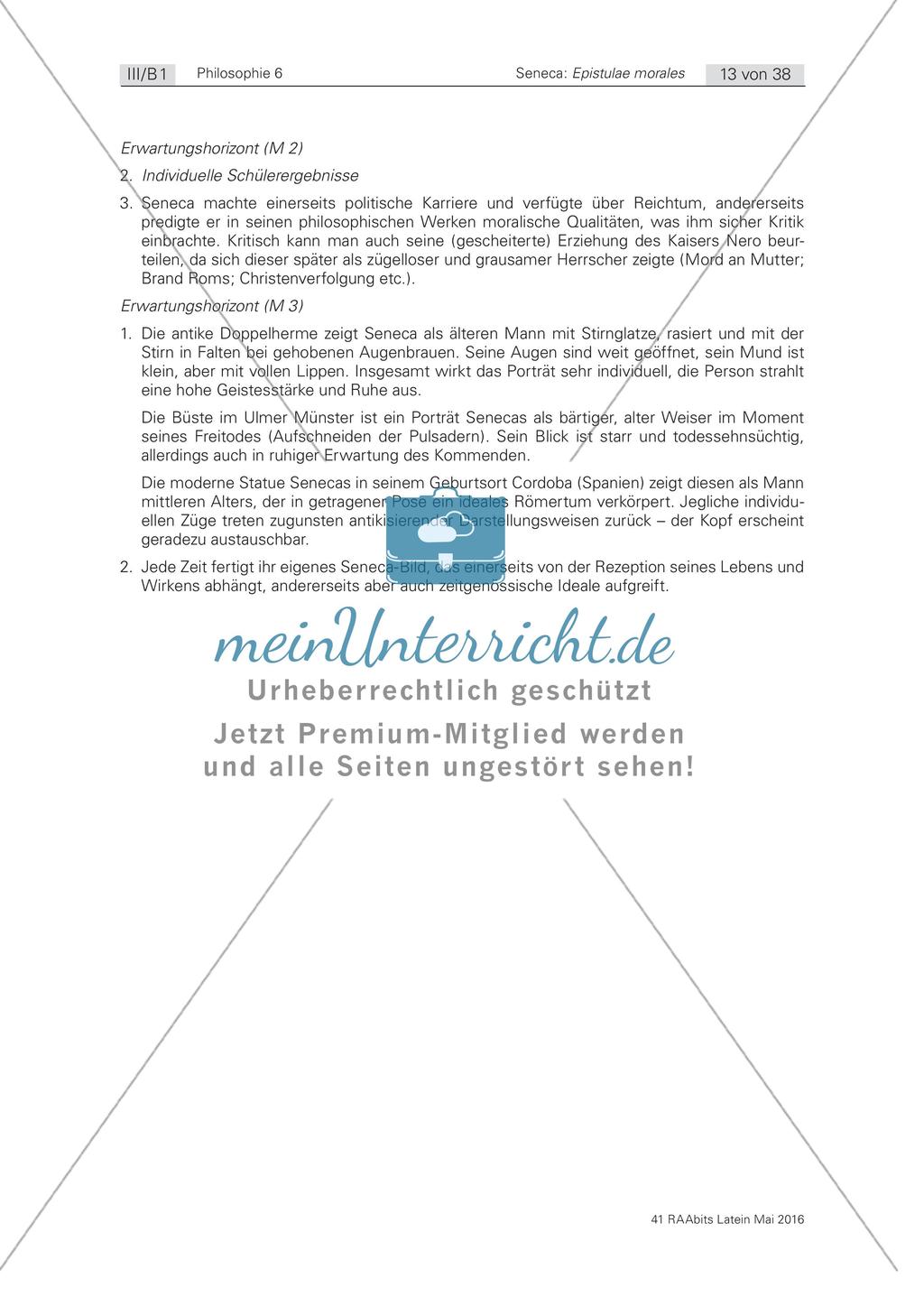 Epistulae morales: Zwischen Politik und Philosophie – Senecas Biografie und Werk Preview 6