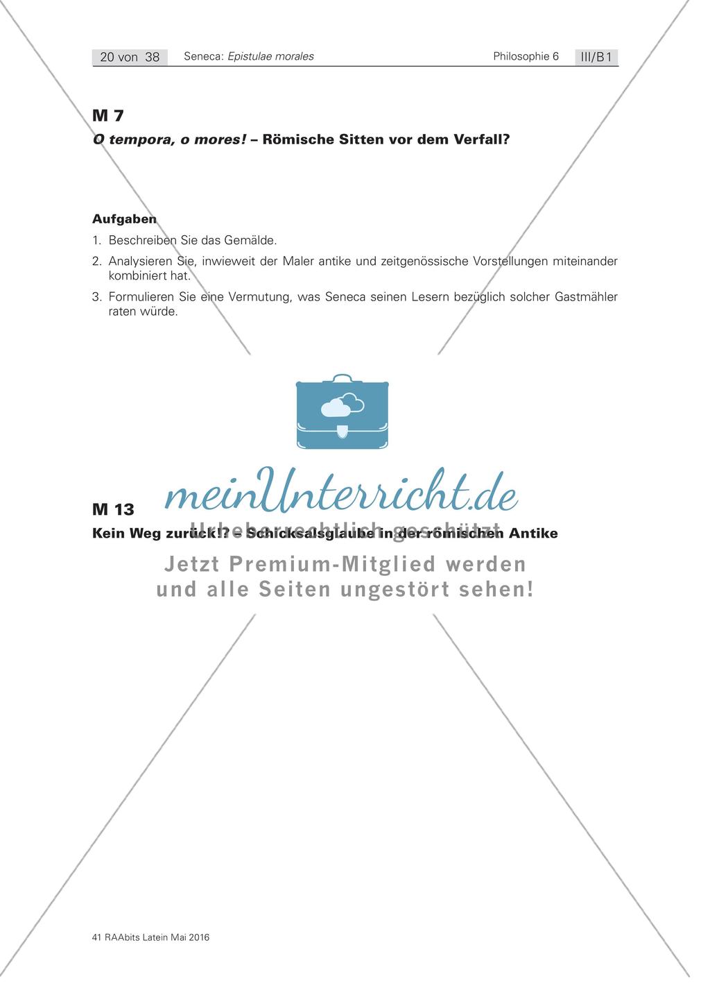 Epistulae morales: Die Affektkontrolle als Voraussetzung für eine glückliche Lebensführung Preview 2