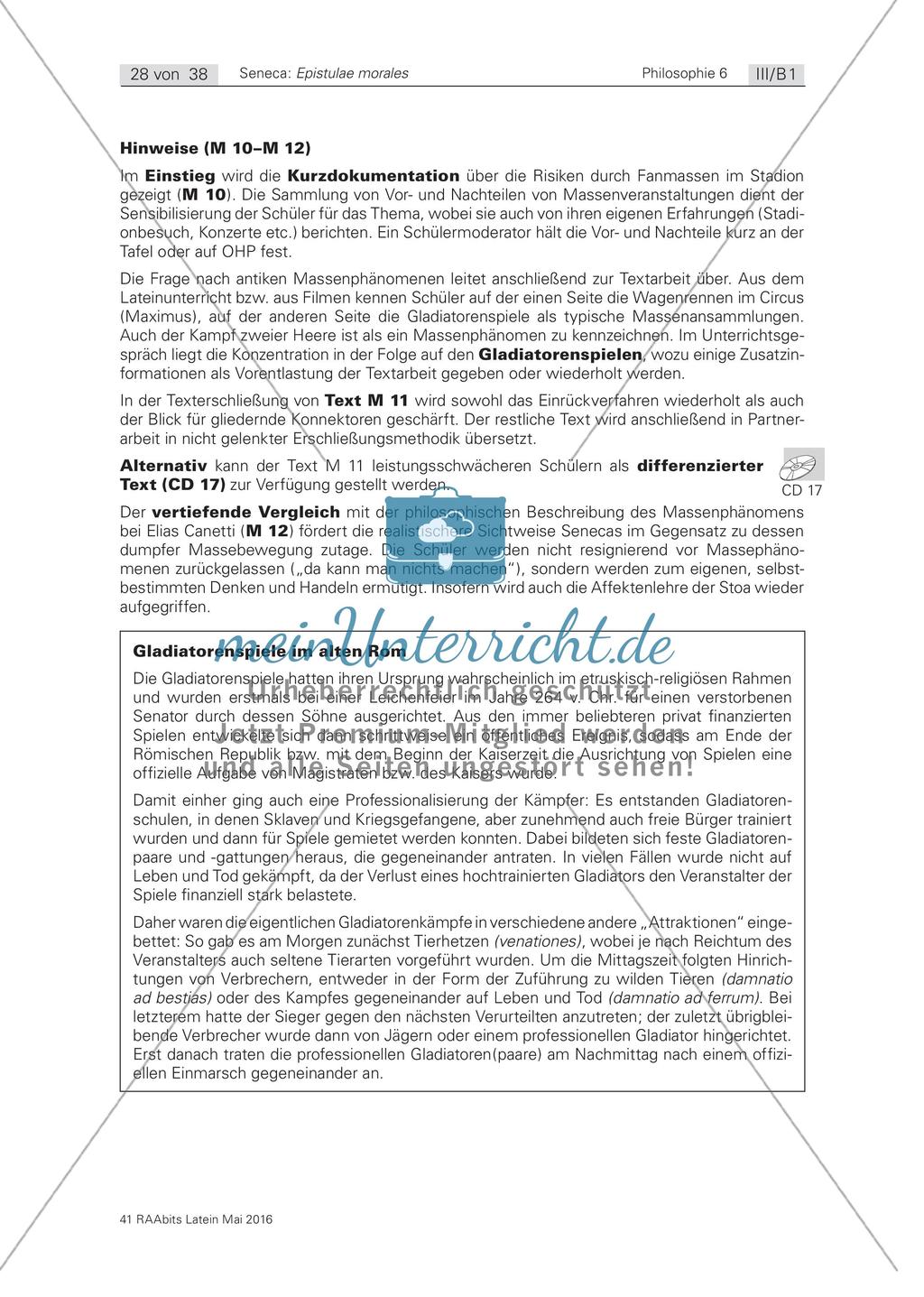 Epistulae morales: Das Individuum in der Masse Preview 4