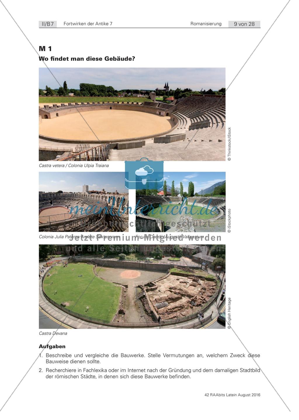 Die Amphitheater von Xanten, Arles, Martigny und Chester Preview 2