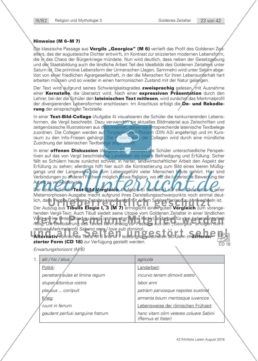 Das Motiv des Goldenen Zeitalters in der Literatur Preview 10
