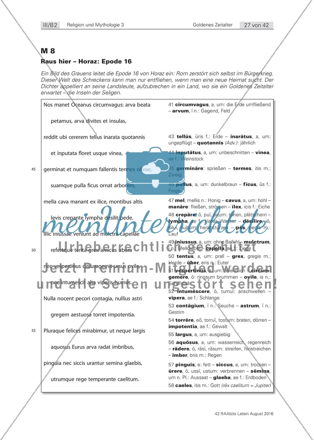 Das Motiv des Goldenen Zeitalters in der Literatur Preview 14