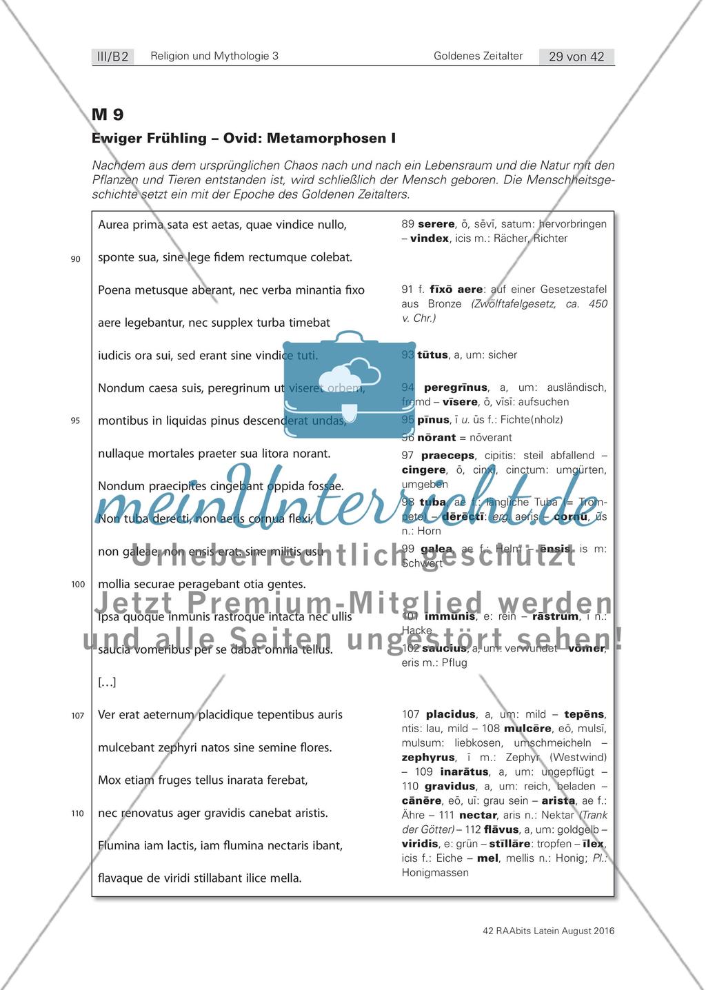 Das Motiv des Goldenen Zeitalters in der Literatur Preview 16