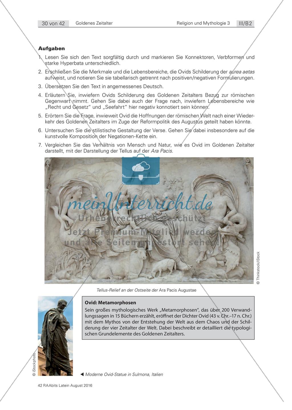 Das Motiv des Goldenen Zeitalters in der Literatur Preview 17