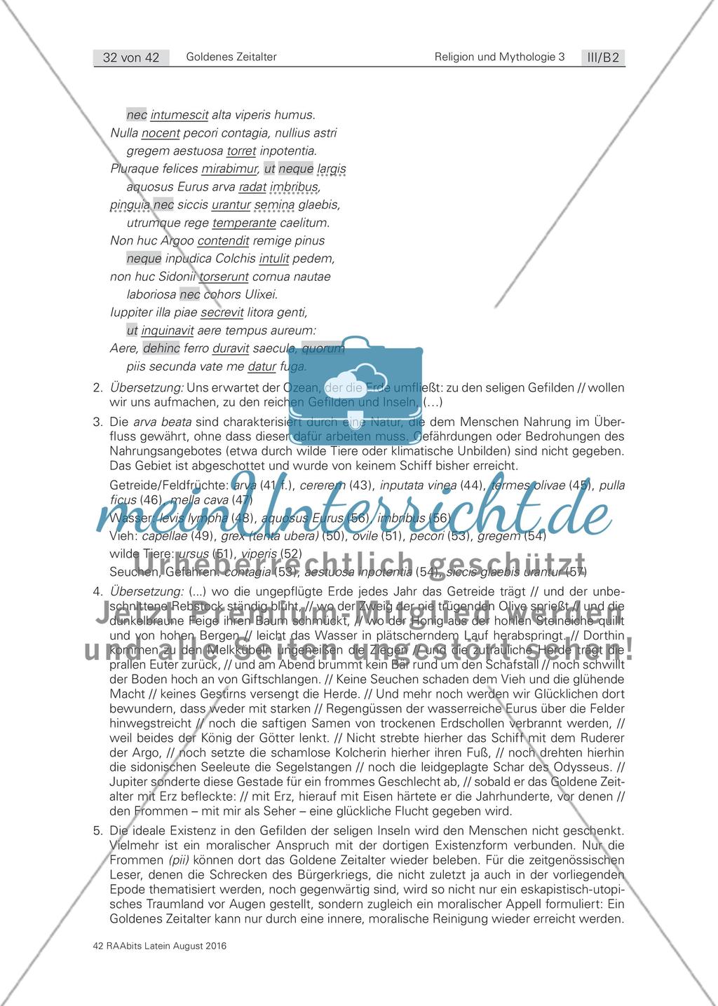 Das Motiv des Goldenen Zeitalters in der Literatur Preview 19