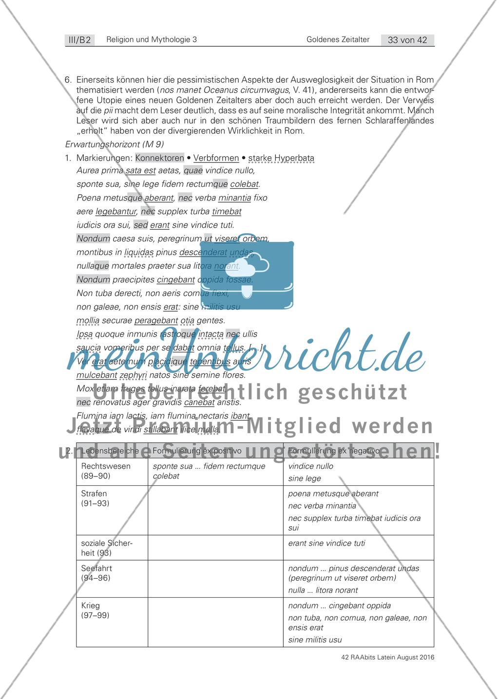 Das Motiv des Goldenen Zeitalters in der Literatur Preview 20
