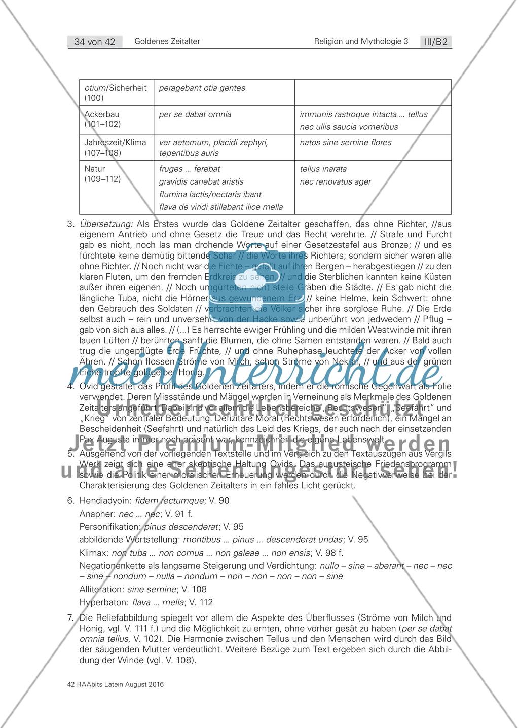 Das Motiv des Goldenen Zeitalters in der Literatur Preview 21