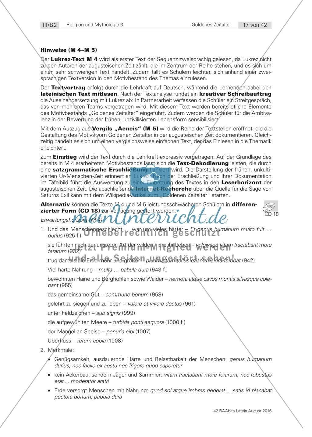 Das Motiv des Goldenen Zeitalters in der Literatur Preview 4