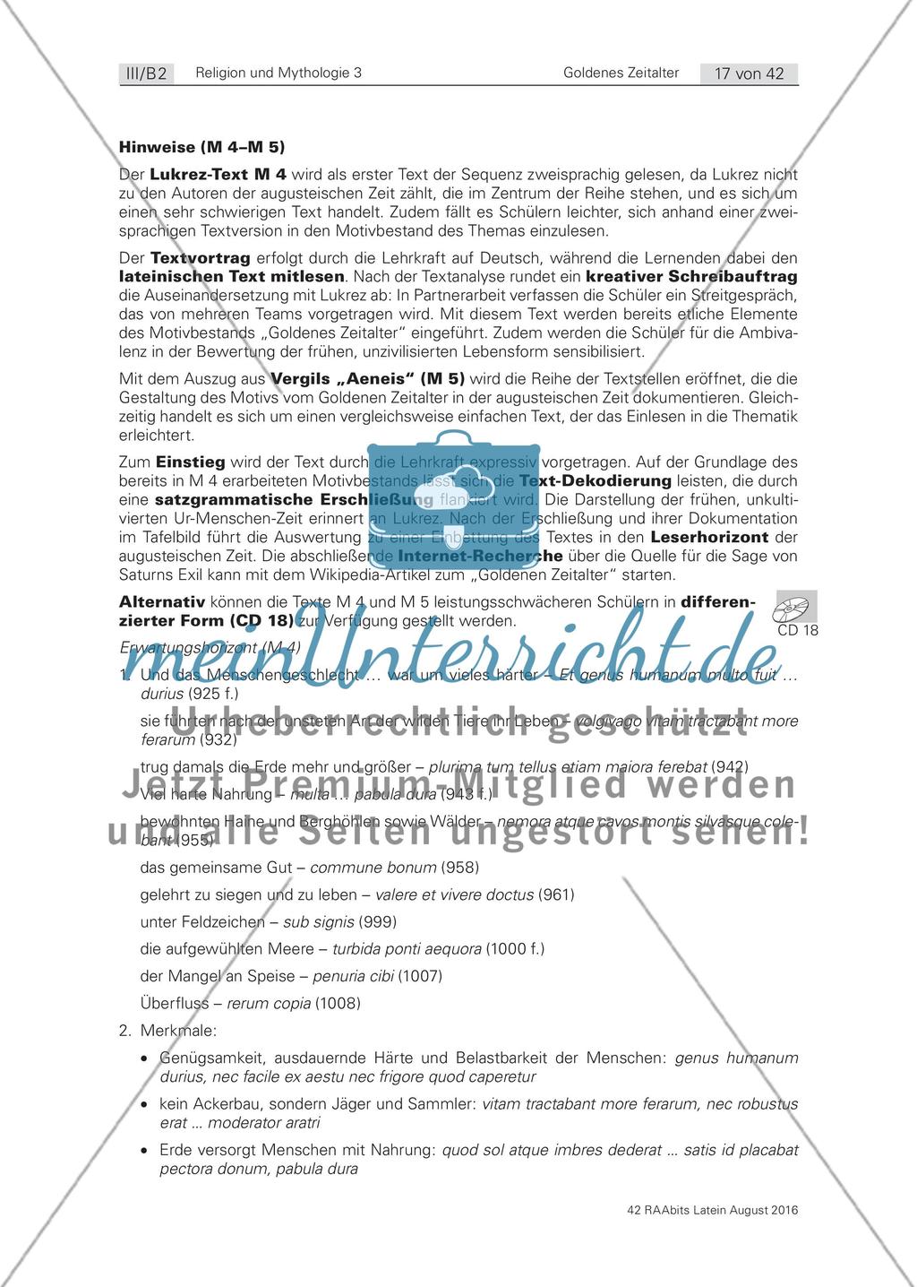 Das Motiv des Goldenen Zeitalters in der Literatur Preview 4
