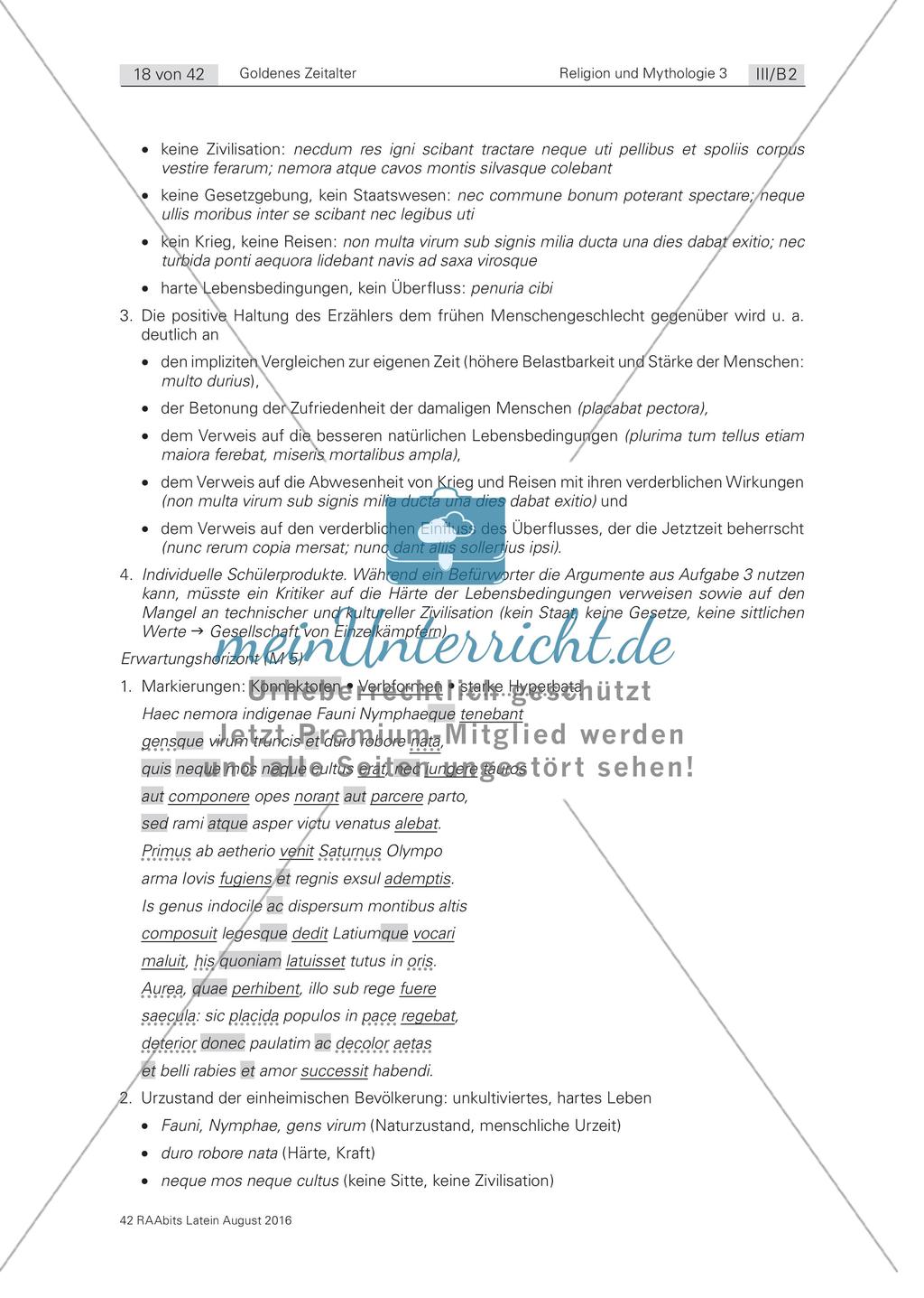 Das Motiv des Goldenen Zeitalters in der Literatur Preview 5