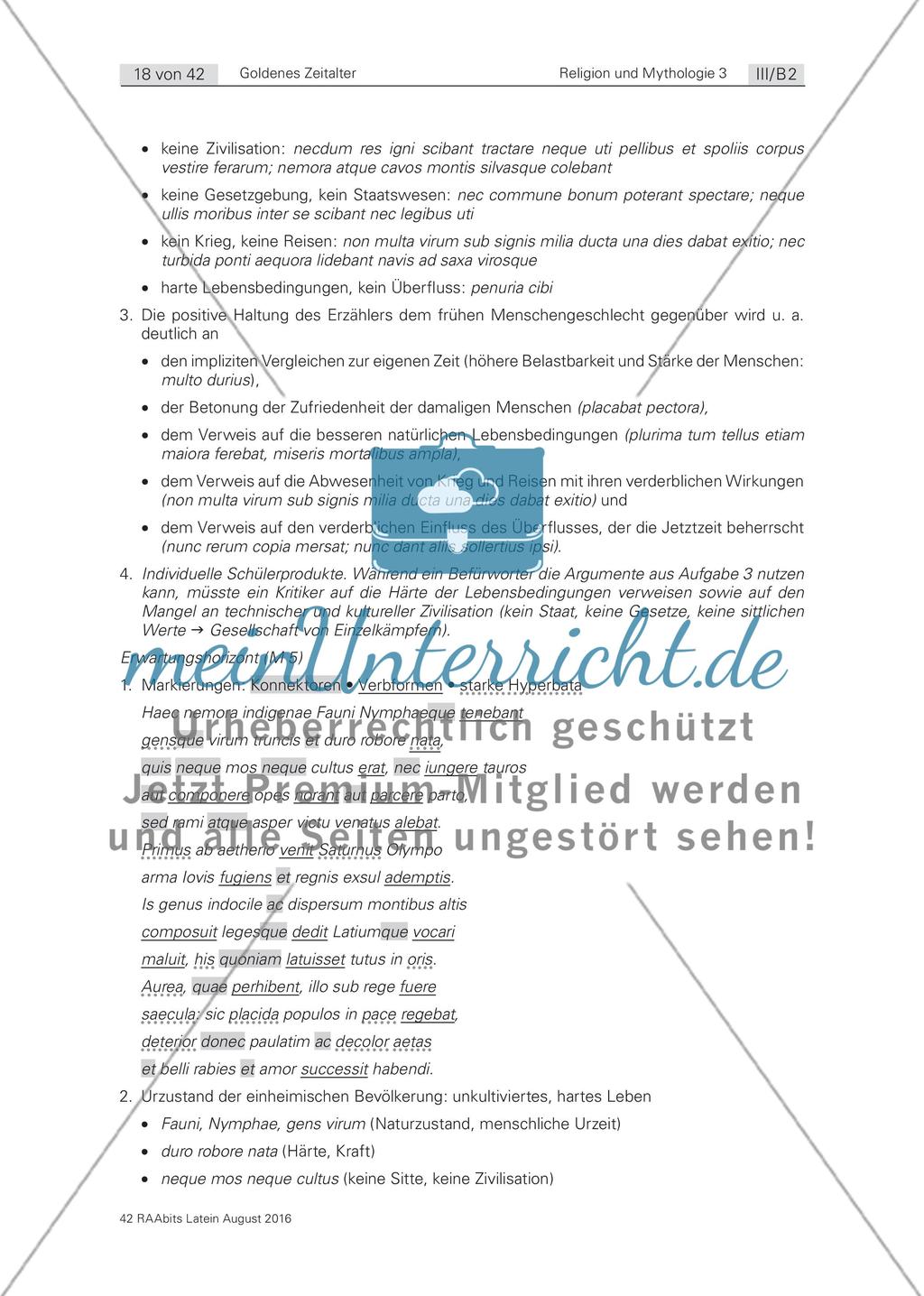 Das Motiv des Goldenen Zeitalters in der Literatur Preview 5
