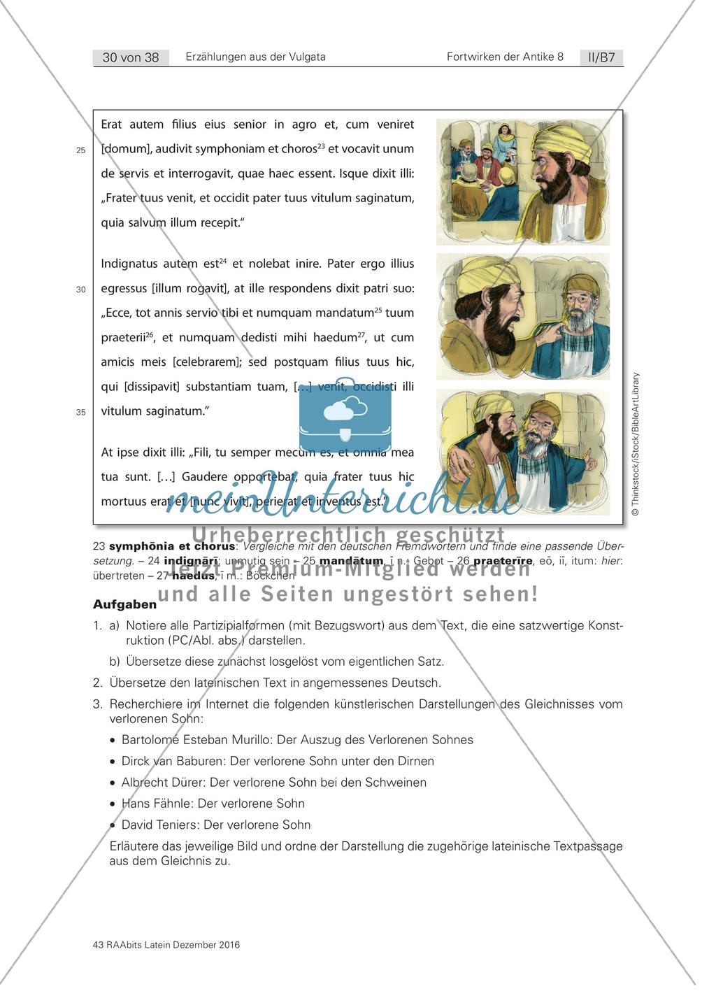 Erzählungen aus der Vulgata: Der verlorene Sohn Preview 3