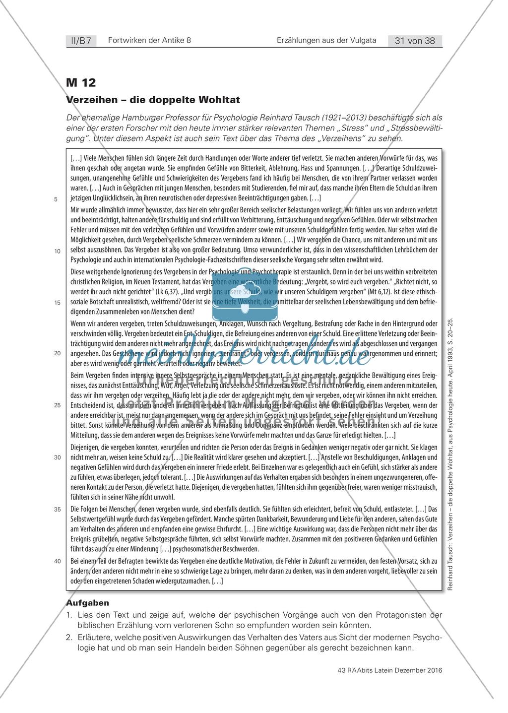 Erzählungen aus der Vulgata: Der verlorene Sohn Preview 4