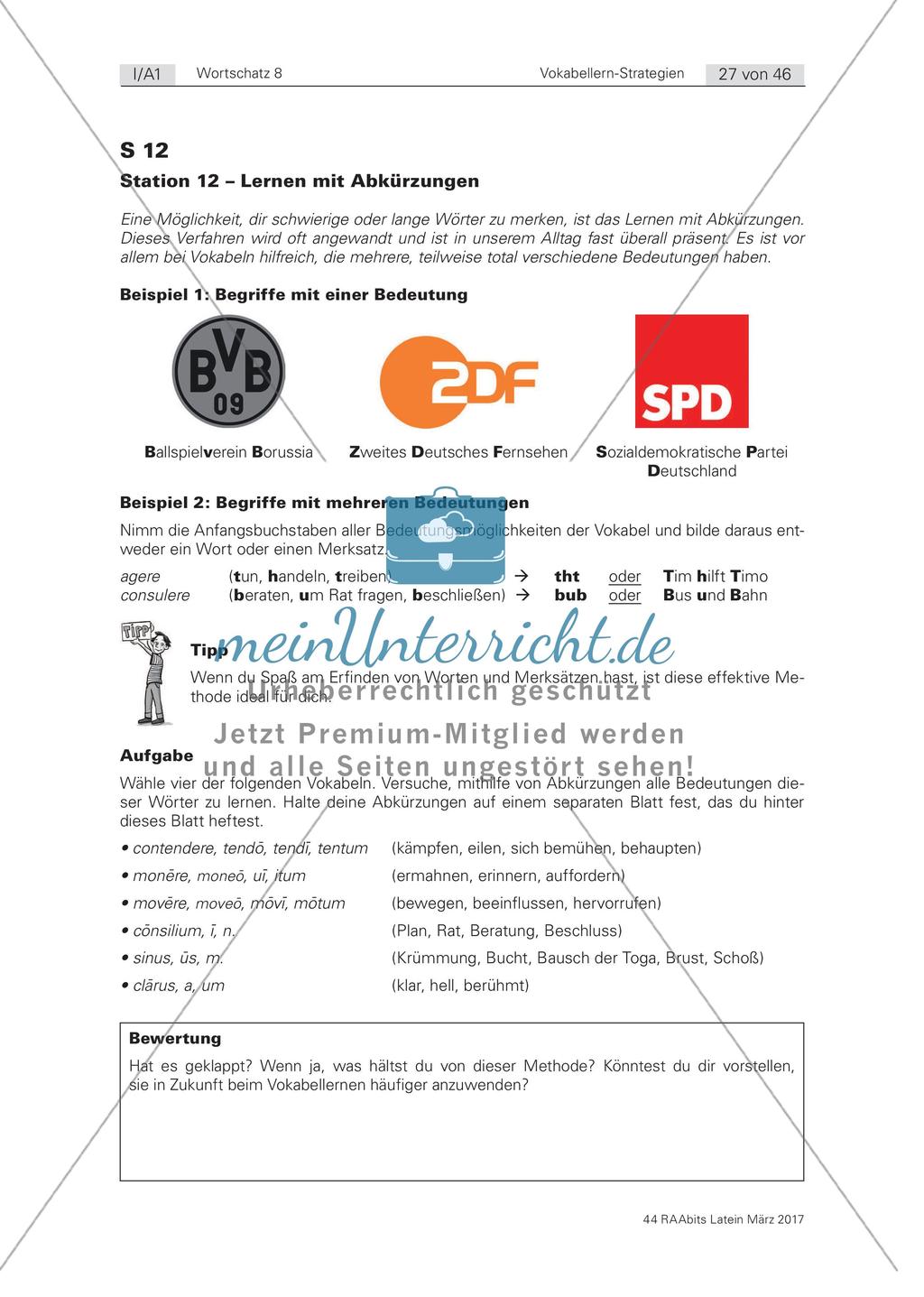 Strategien zum Vokabellernen Preview 20