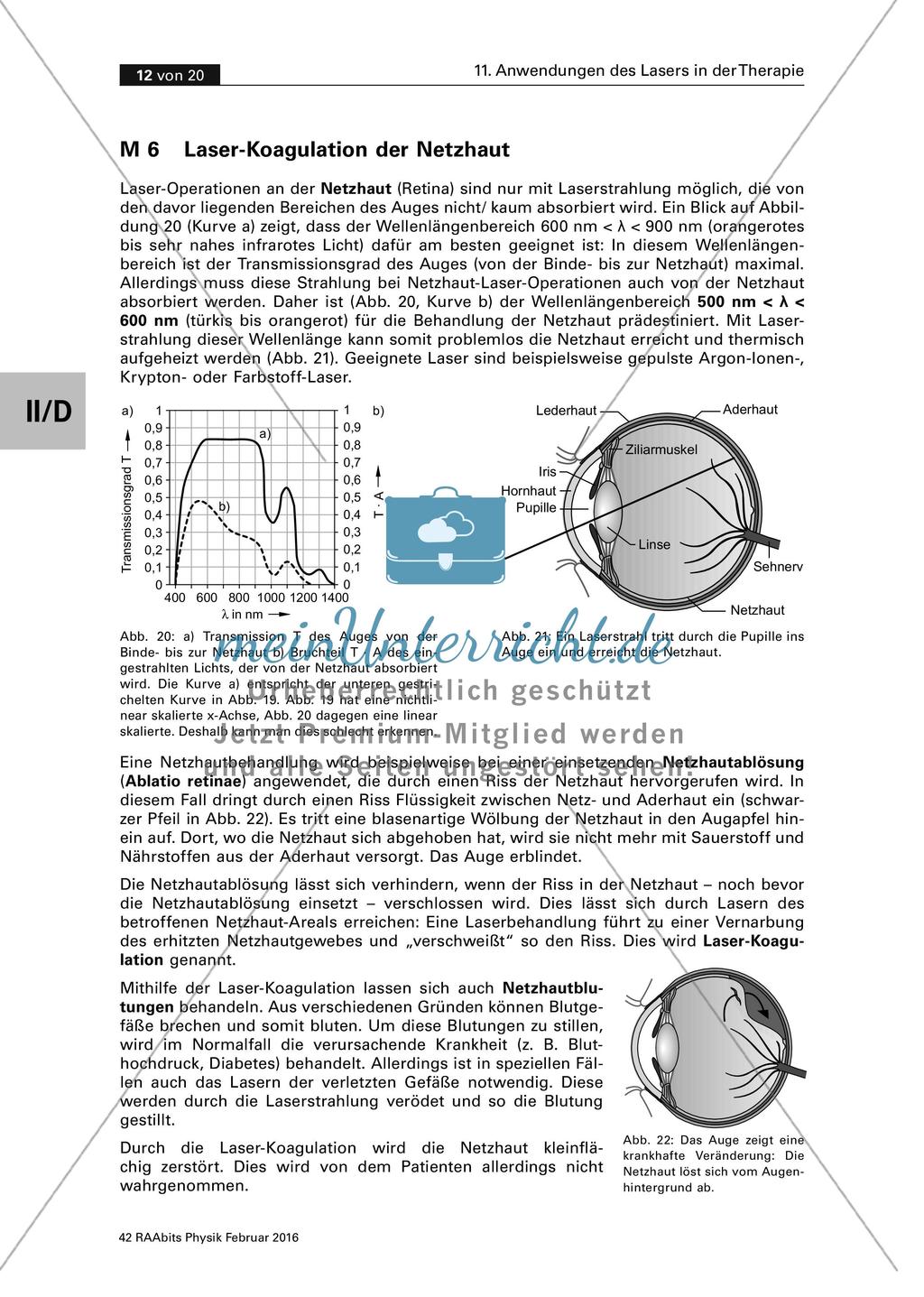 Physik und Medizin: Anwendungen des Lasers Preview 12