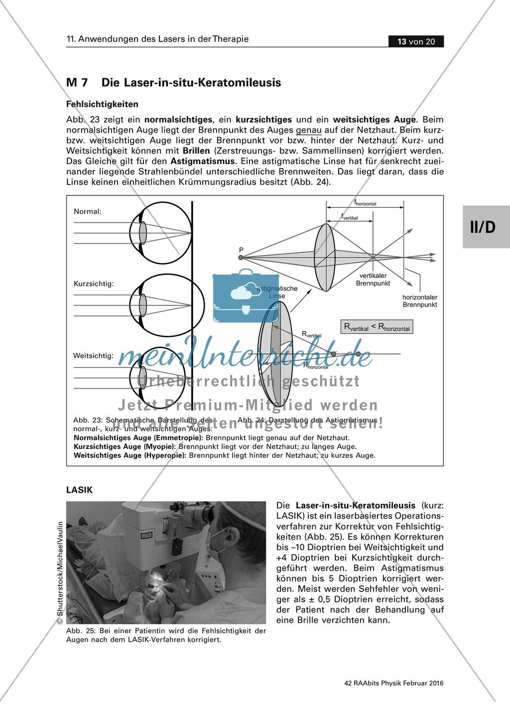 Physik und Medizin: Anwendungen des Lasers Preview 13