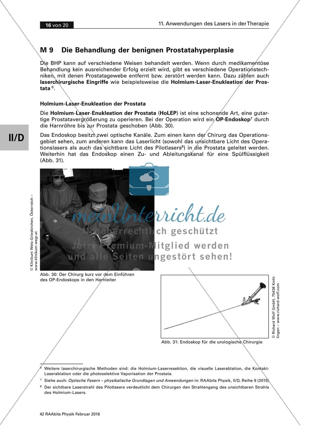 Physik und Medizin: Anwendungen des Lasers Preview 16