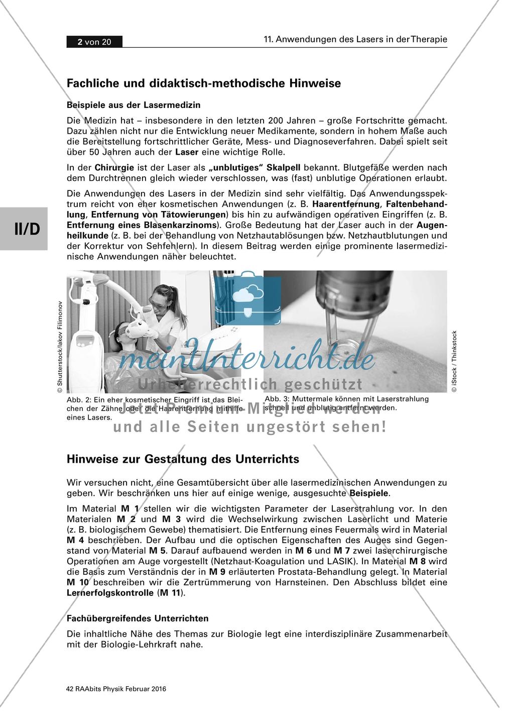 Physik und Medizin: Anwendungen des Lasers Preview 2
