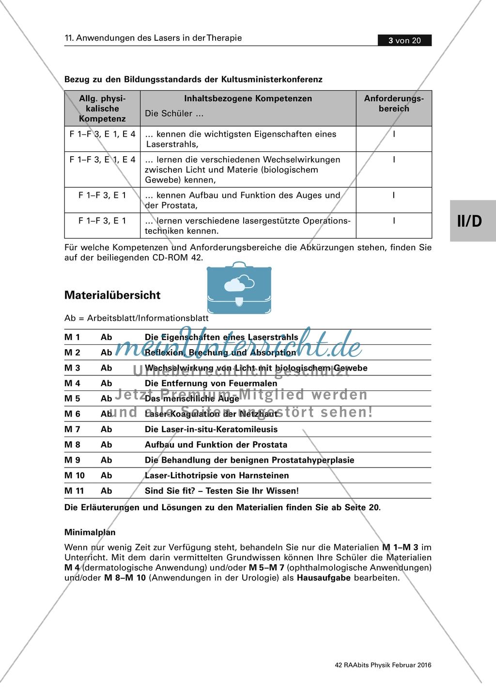 Physik und Medizin: Anwendungen des Lasers Preview 3