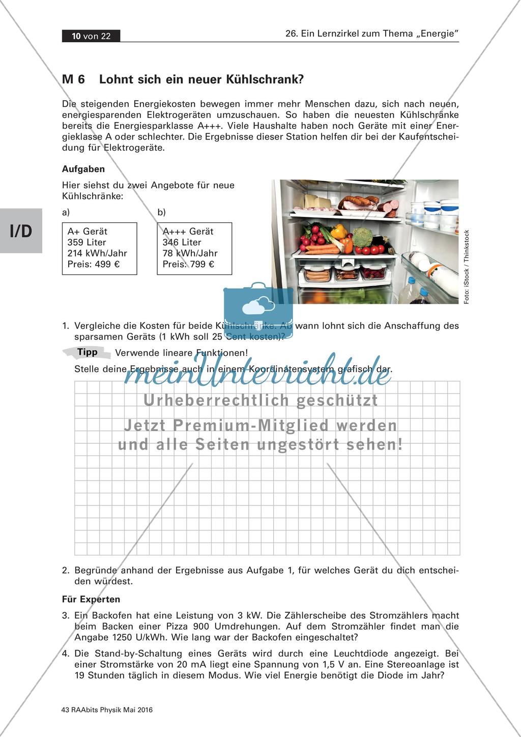 Leistung und Energie im Kontext Alltag Preview 10