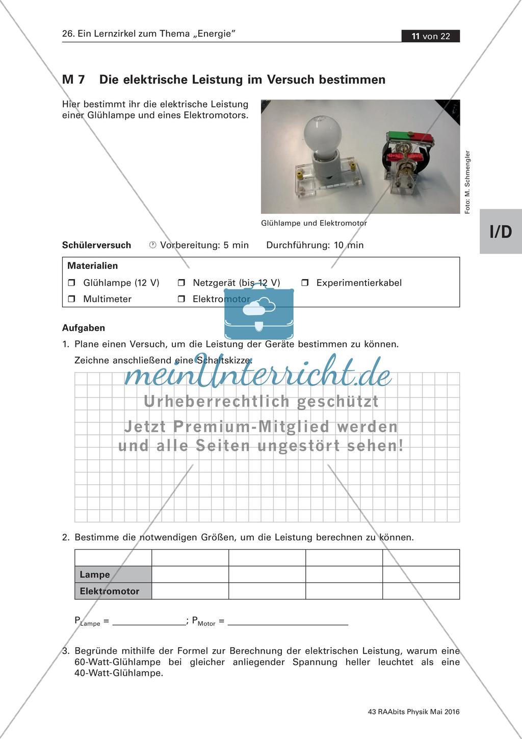 Leistung und Energie im Kontext Alltag Preview 11
