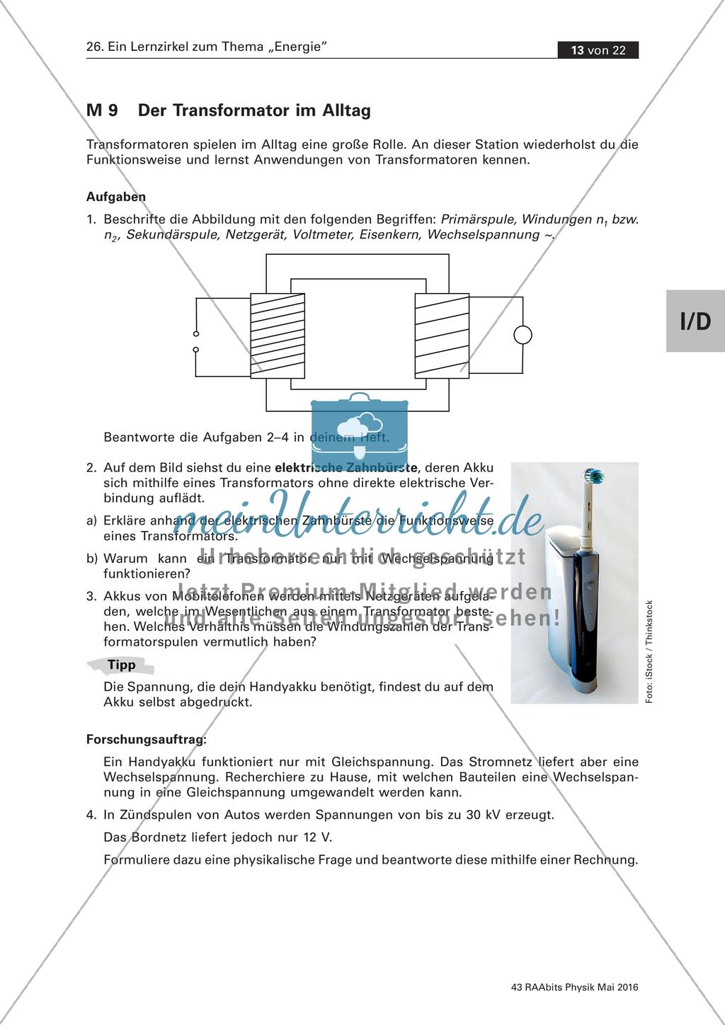 Leistung und Energie im Kontext Alltag Preview 13