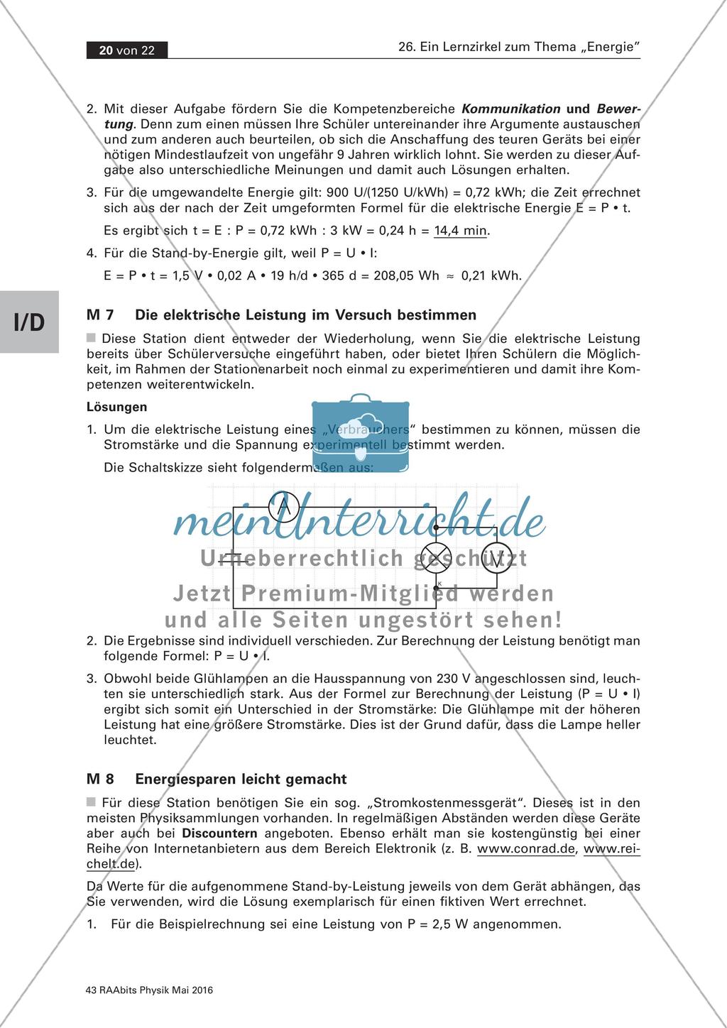 Leistung und Energie im Kontext Alltag Preview 20